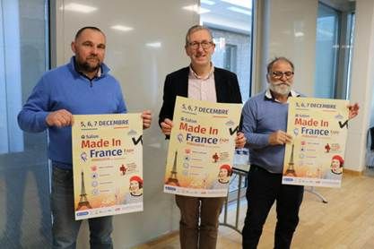 Les trois chambres consulaires sont main dans la main pour l'organisation du premier salon Made in France à Périgueux.