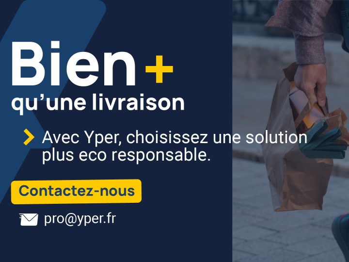 YPER, le spécialiste de la livraison de proximité accessible à tous !
