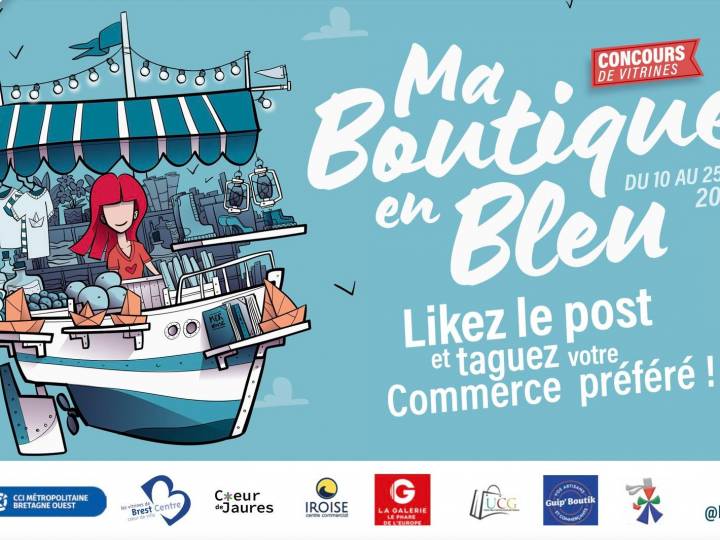 BREST | Une vague bleue sur les commerces