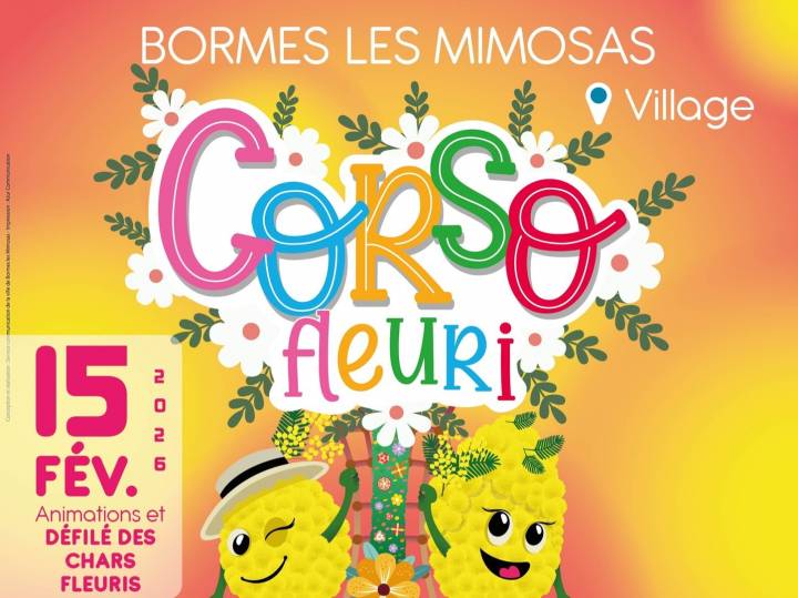 BORMES-LES-MIMOSAS | Le Corso fleuri met à l’honneur le mimosa