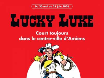 AMIENS | Lucky Luke mène l’enquête en centre-ville