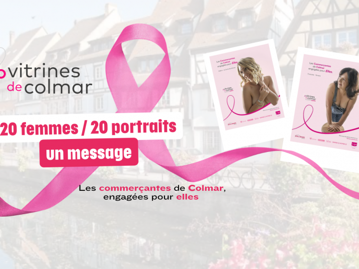 Octobre Rose : les commerçantes de Colmar, engagées pour elles