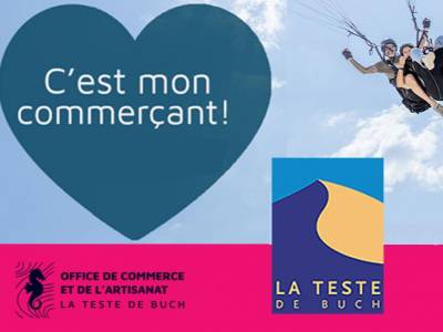 LA TESTE-DE-BUCH | Seconde édition de la campagne « C’est mon commerçant ! ».