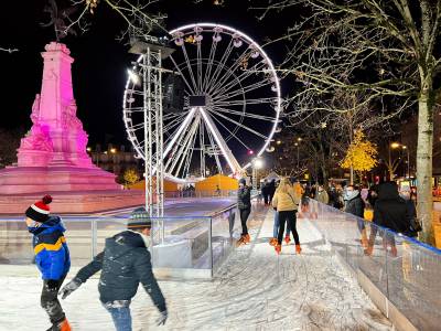 Une patinoire pour Noël